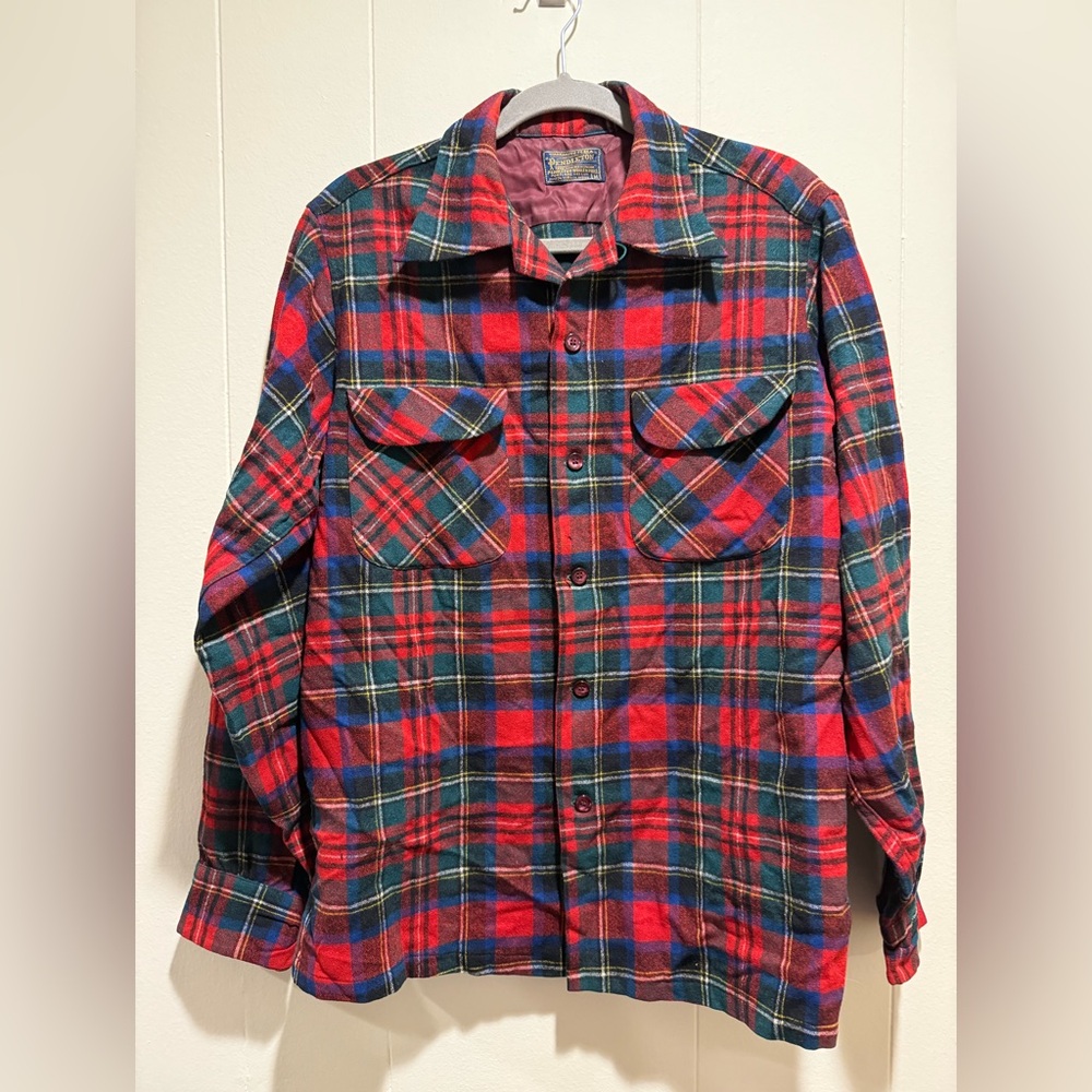 Pendleton Vintage 60s Plaid Shirt